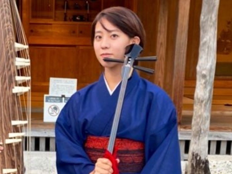 超初心者大歓迎！現役芸大生が教える三線レッスン / 照屋 綺恵