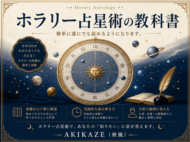不思議なホラリー占星術【中級者向き】1から始める時の運勢！ / あき