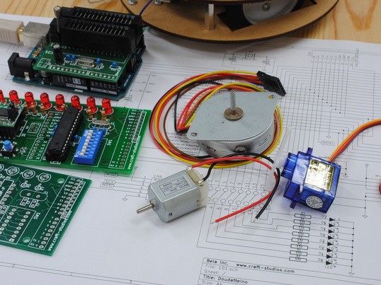 Arduino,Raspberry Piを使った、モーター制御入門の画像