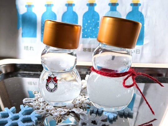 キッズにも大人気♪アートストームグラス新デザイン登場❄ / 上村 良子