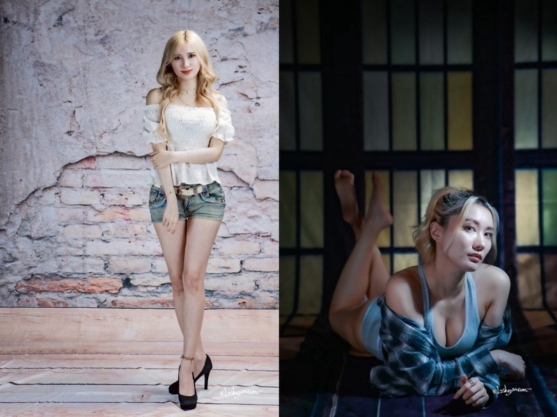 今Dokiポートレート撮影講座 「 中級Mode l NRK1部」 / Laskey pictures