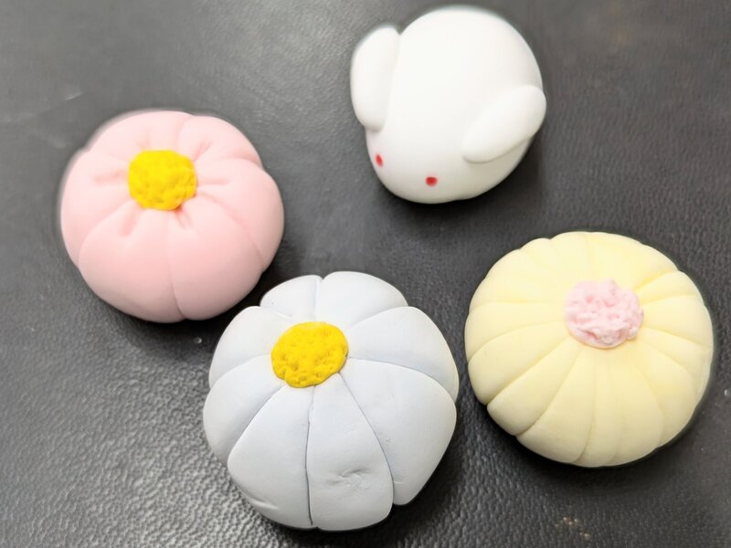 東京・浅草橋】キッズOK【初級】粘土で和菓子マグネット作り / Suzuki