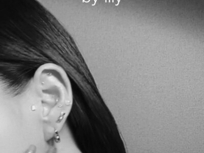 ちひろ様【W資格】耳つぼジュエリー資格＋耳つぼジュエリーデザイナー講座 chicky様【W資格】耳つぼジュエリー資格＋耳つぼジュエリーデザイナー講座