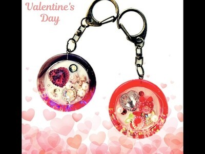 シャカシャカゆれる～レジンのキーホルダー（4歳以上親子参加可