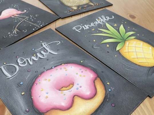 大阪市内の 90分で本格的に描けるチョークアートを体験しよう By 藤井 麻美 ストアカ