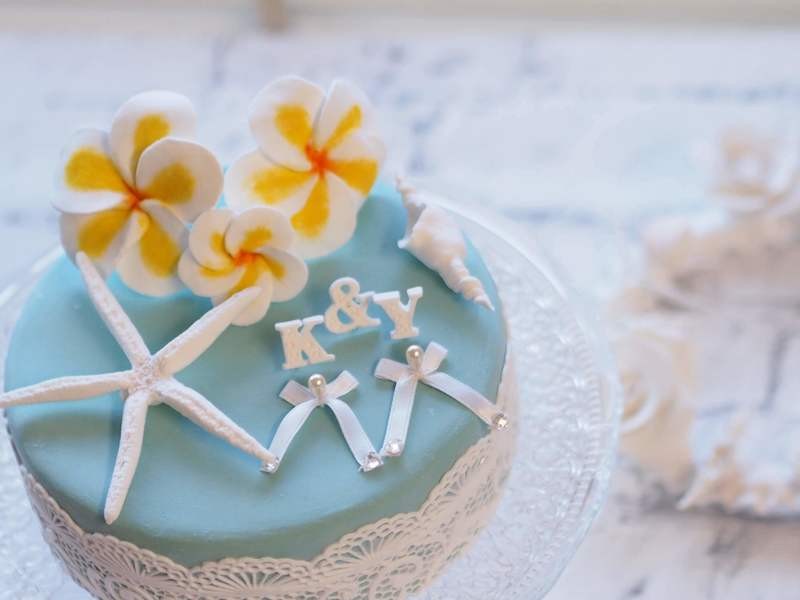 オンライン 対面開催 出産祝い ウエディングに 飾れるクレイケーキを作ろう By なにわ 美和 ストアカ