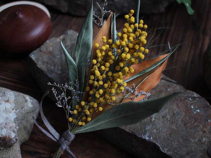 堺 泉南の 春を感じる ミモザの簡単スワッグ作り By 寺田 悠佑 ストアカ