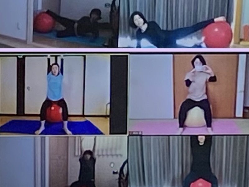 オンライン講座 オンライン開催 リピーター様限定 バランスボールレッスン By 岡本 薫 ストアカ