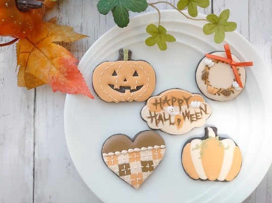 高円寺 荻窪の 秋色ハロウィンレッスン アイシングクッキー By Nakajima Fumi ストアカ