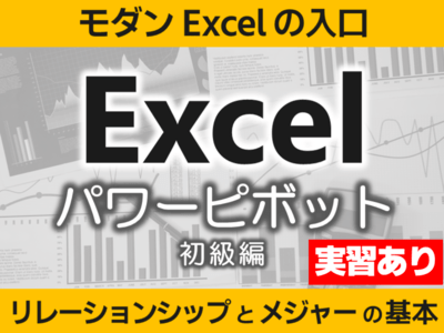 Excelパワーピボット初級編次世代のエクセル活用