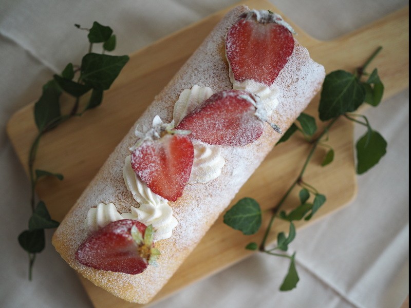 オンライン講座 オンライン 初心者さん大歓迎 絶対に失敗しない 苺ロールケーキ By Aki ストアカ