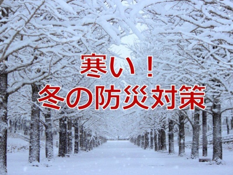 オンライン講座 今 大災害が起きたら 冬の防災対策の免疫力維持 注意すること By 松本 和子 ストアカ