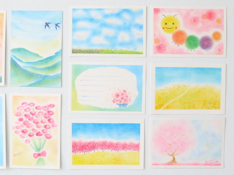 パステルアートの資格：3色パステルアートインストラクター認定講座