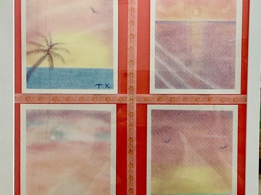 ぷち体験会】はじめの一歩で始める3色パステルアート♪ / 日下 孝子