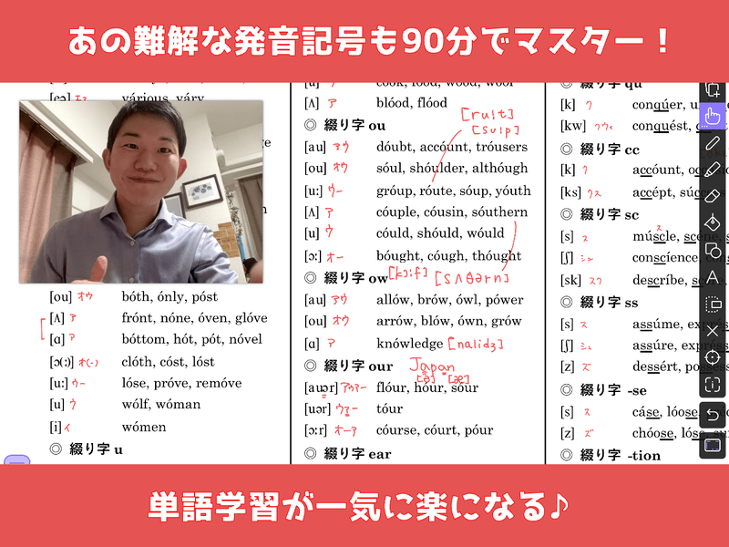オンライン講座 オンライン 初中級向け 発音 音法短期徹底マスター講座 By サカイ リョウ ストアカ