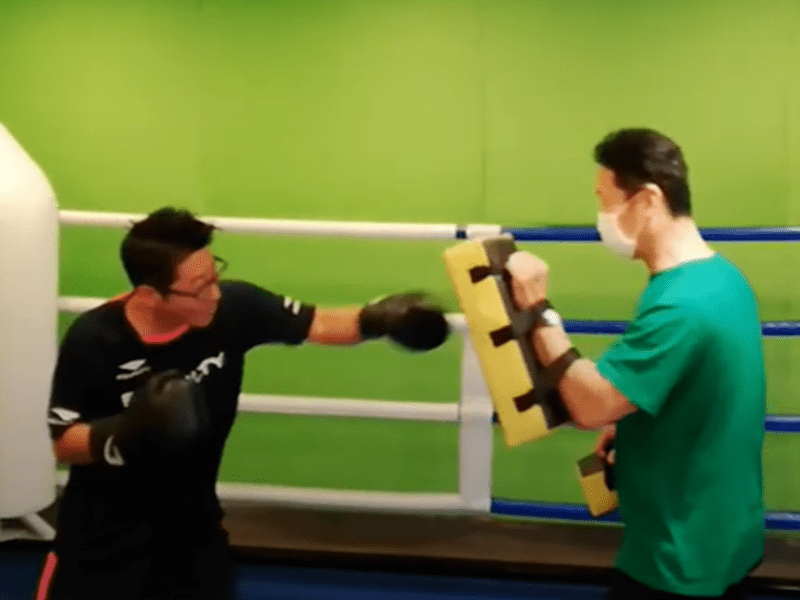 キックボクシング スパーリング練習などに