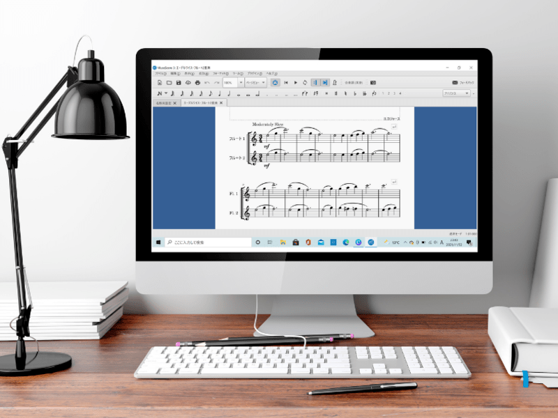 パソコン・フリーソフトでサクサク入力♪楽譜作成講座【入門編】の画像