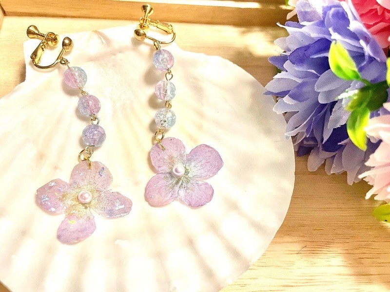 超初心者大歓迎 押し花レジンアクセサリー講座 By 青野 菜々穂 ストアカ