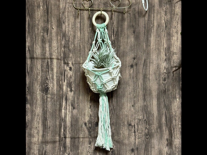 マクラメ趣味制作