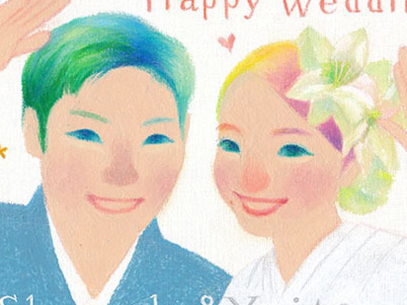 絵心がなくても可愛い似顔絵が描ける！パステル似顔絵体験レッスン