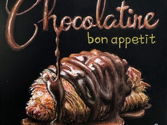 チョークアート体験講座@木場1000 / 小松 凛