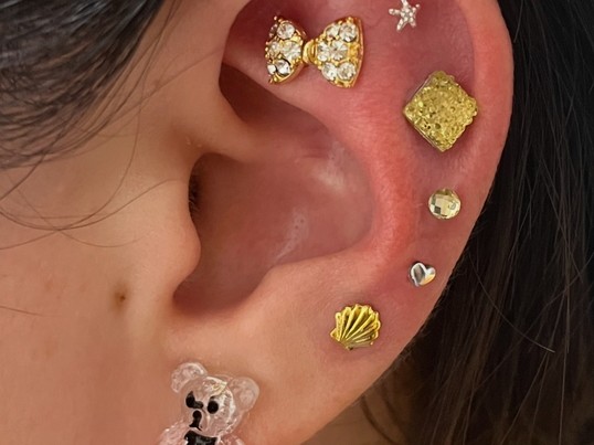 八丁堀駅徒歩1分/韓国デザイン 耳ツボジュエリー資格1dayクラス / K Yusil