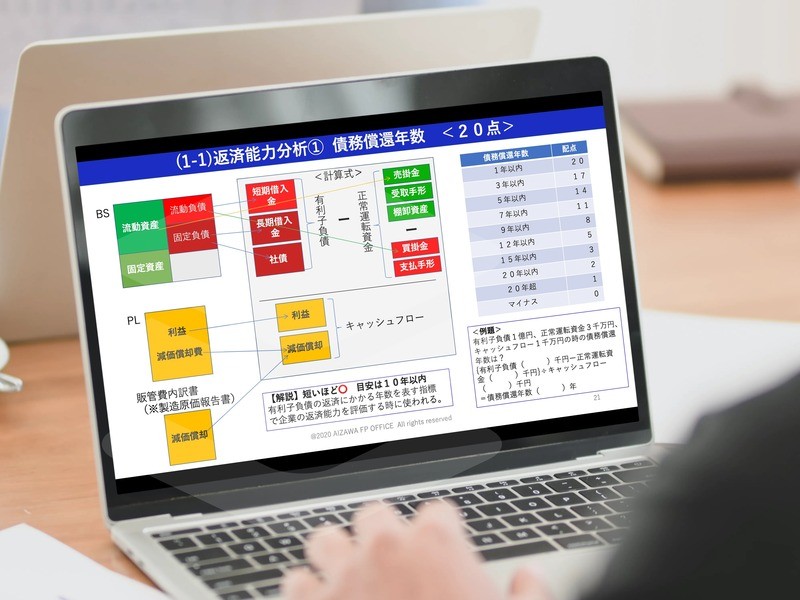 銀行視点・株主視点の経営指標の意味を２時間で習得！経営指標入門講座の画像