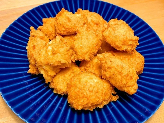 チキンナゲットとオムレツ！誰でも美味しく作れます！の画像