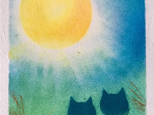 あなたの色でパステルアート / ほしの くみこ