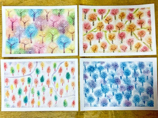 ぷち体験会】はじめの一歩で始める3色パステルアート♪ / 日下 孝子