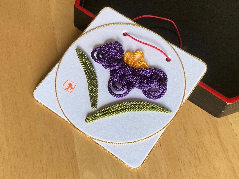 相模原 大和の 津久井紐で作る菖蒲の壁掛け飾り By 高橋 美登里 ストアカ