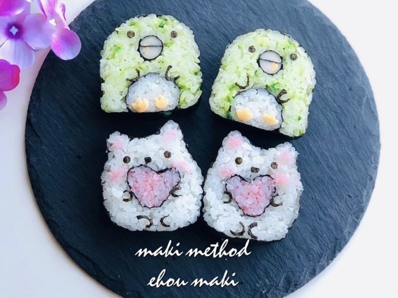 オンライン講座 簡単 手軽に 可愛いキャラクターの巻き寿司が作れます By 恵方 まき ストアカ