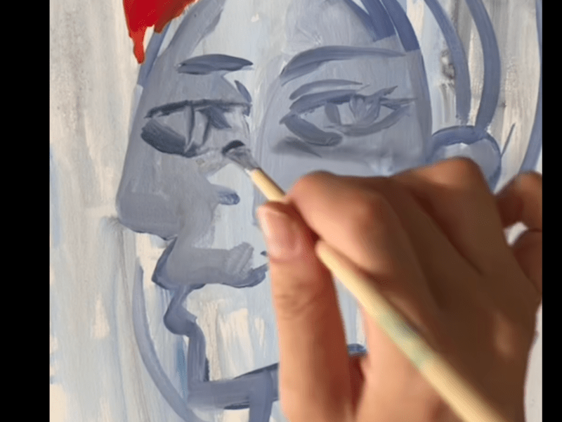 ピカソに似せて ピカソに似せて