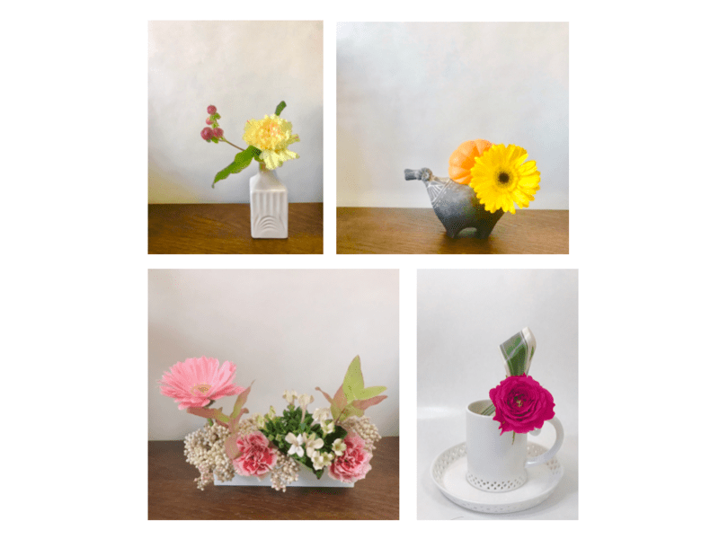 オンライン講座 初心者限定 お花をワンランク上にオシャレにいける By 加々美 萌乃 ストアカ