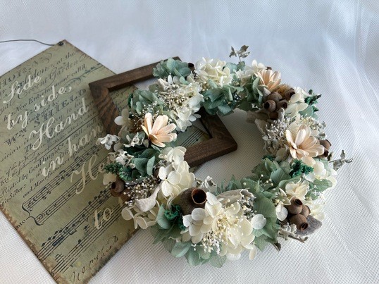 ドライフラワーを使ったリースやスワッグを作りませんか⁈ / 舛田 雪絵