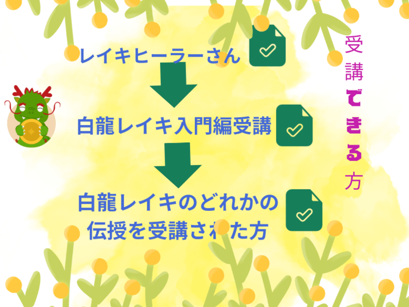 白龍☆龍繋ぎ術伝授講座（白龍レイキヒーラーさんの講座） / ☆ かず