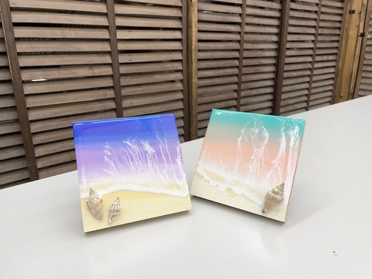 レジンで作る海アート（10歳以上保護者同伴） / 中里 愛