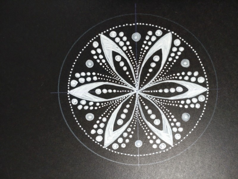 一緒に描く🔰初めての 🌈点描曼荼羅（マンダラ）アート🌈 / 大井 みち