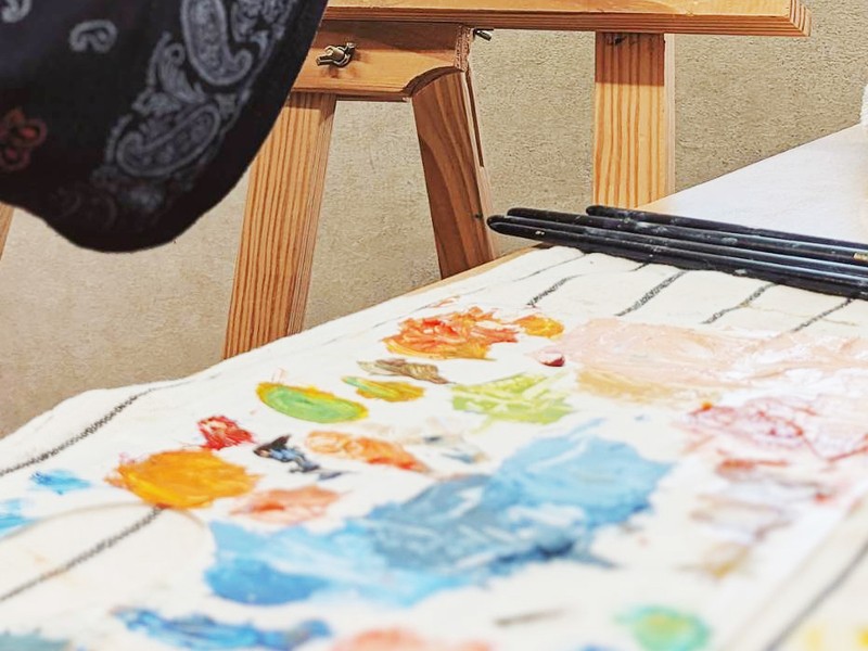 道具不要】手ぶらではじめての油絵【全4回】 / Naramix (Tateiwa marina）