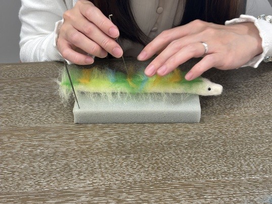 開運直感で作るあなただけの龍神さま：羊毛フェルトお守りアート＠渋谷