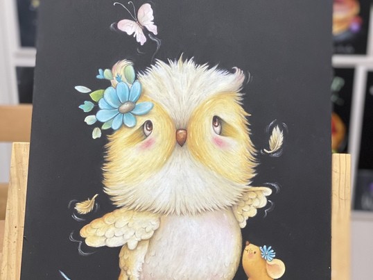 大阪市内の 90分で本格的に描けるチョークアートを体験しよう By 藤井 麻美 ストアカ