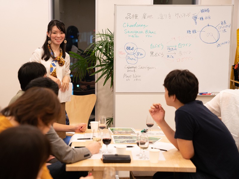 渋谷・恵比寿の「初心者のためのワインの基本習得コース🍷基礎固め 