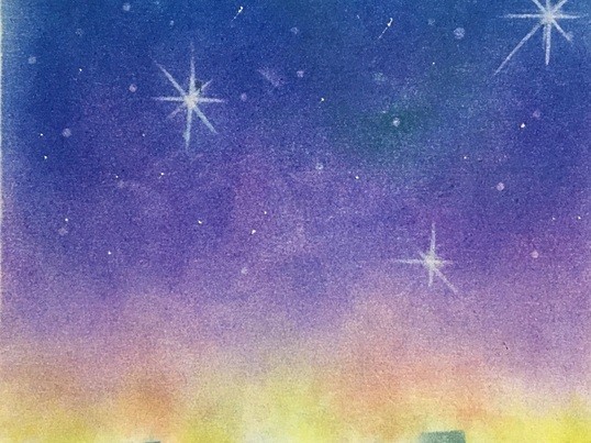 色で楽しむパステルアートの世界 / ほしの くみこ