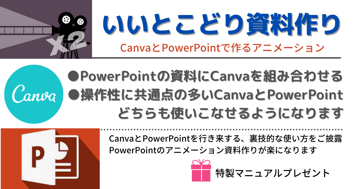 オンライン講座 Canvaとpowerpoint いいとこどりでアニメーション By 小笠原 ひとみ ストアカ