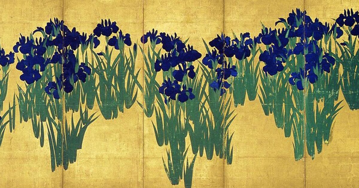 尾形光琳「燕子花図屏風」 日本美術鑑賞講座 / 松本 佳子