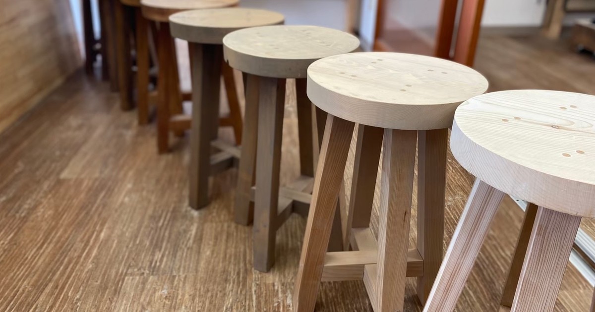 DIYが初めての方でも出来る‼ 丸スツール / DIYBASE 認定講師