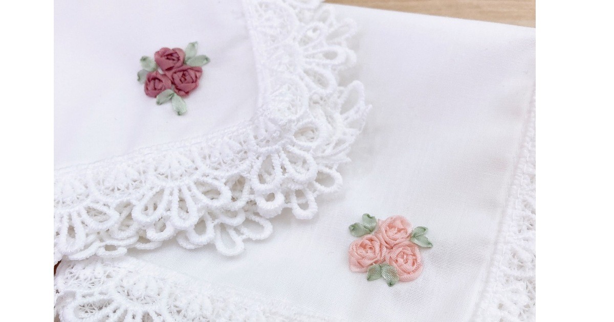 耀綺様♡専用ですm(_ _)m リボン刺繍フレーム　レース編み＆リボン刺繍 detail_ed29a00b-ad5c-45ce-b798