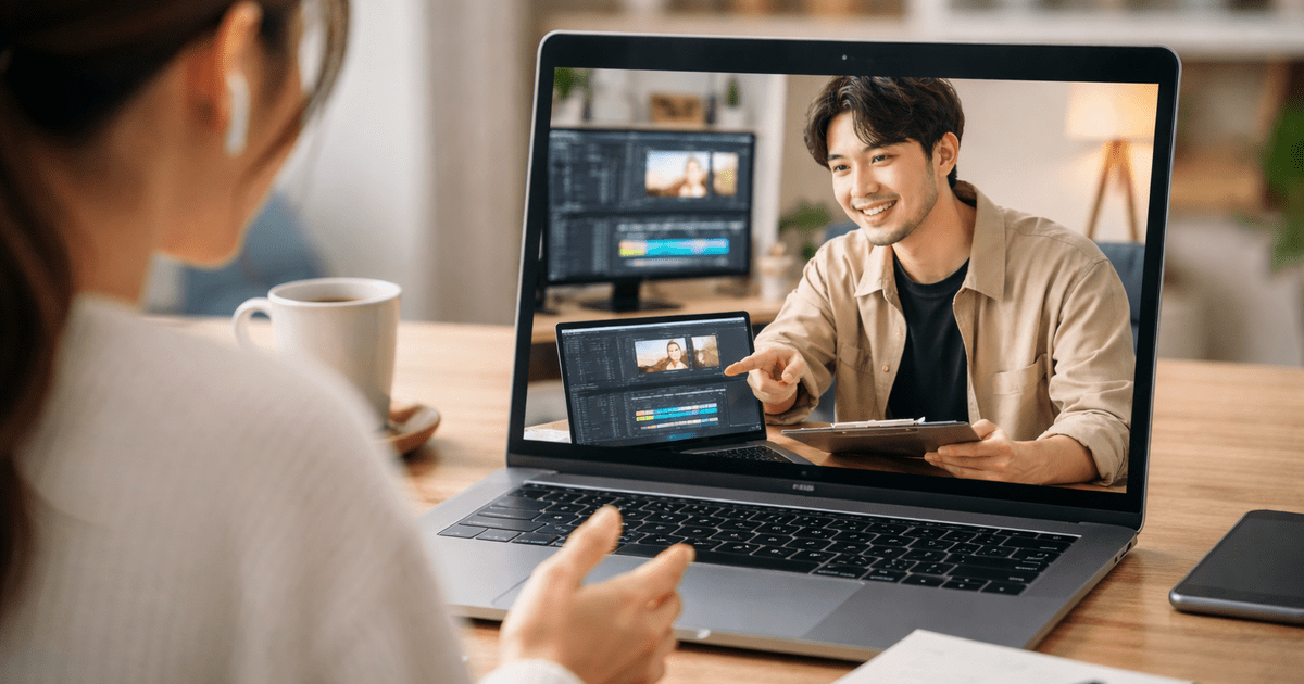 動画編集を学んだけど仕事にできない人に｜60分マンツーマン個別診断