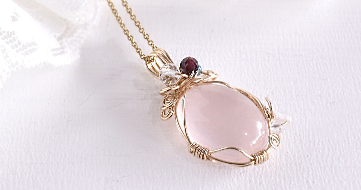 初心者歓迎】自分想いの天然石ワイヤージュエリー作りIn大阪 / 池原 晴美