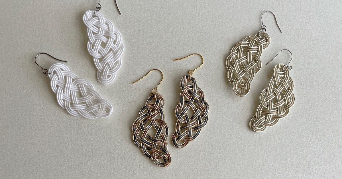 ゆあ★水引アクセサリー 51点 ゆあ☆水引ピアス＆イヤリング 51点 ⌘抱きあわじ⌘ 水引アクセサリー